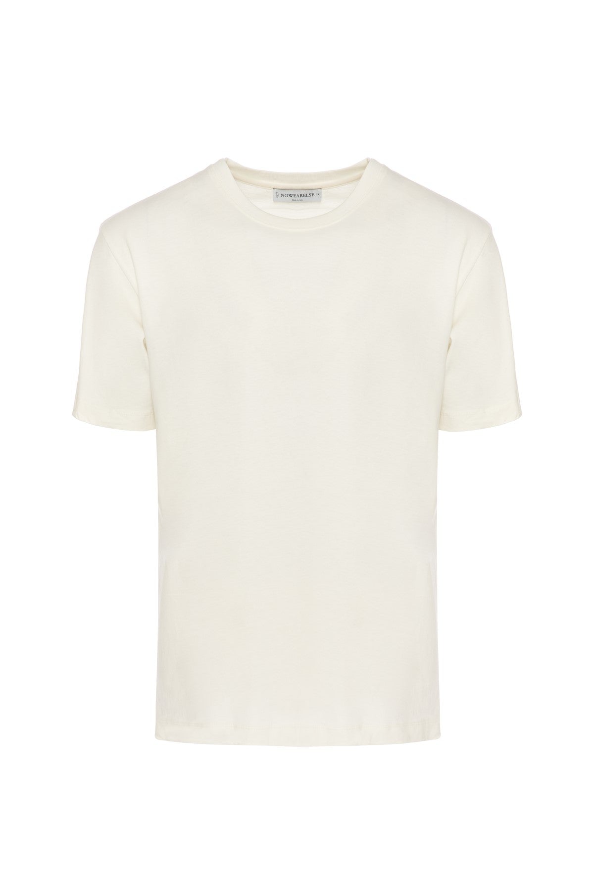 NWE OFF WHITE PLAIN T-SHIRT