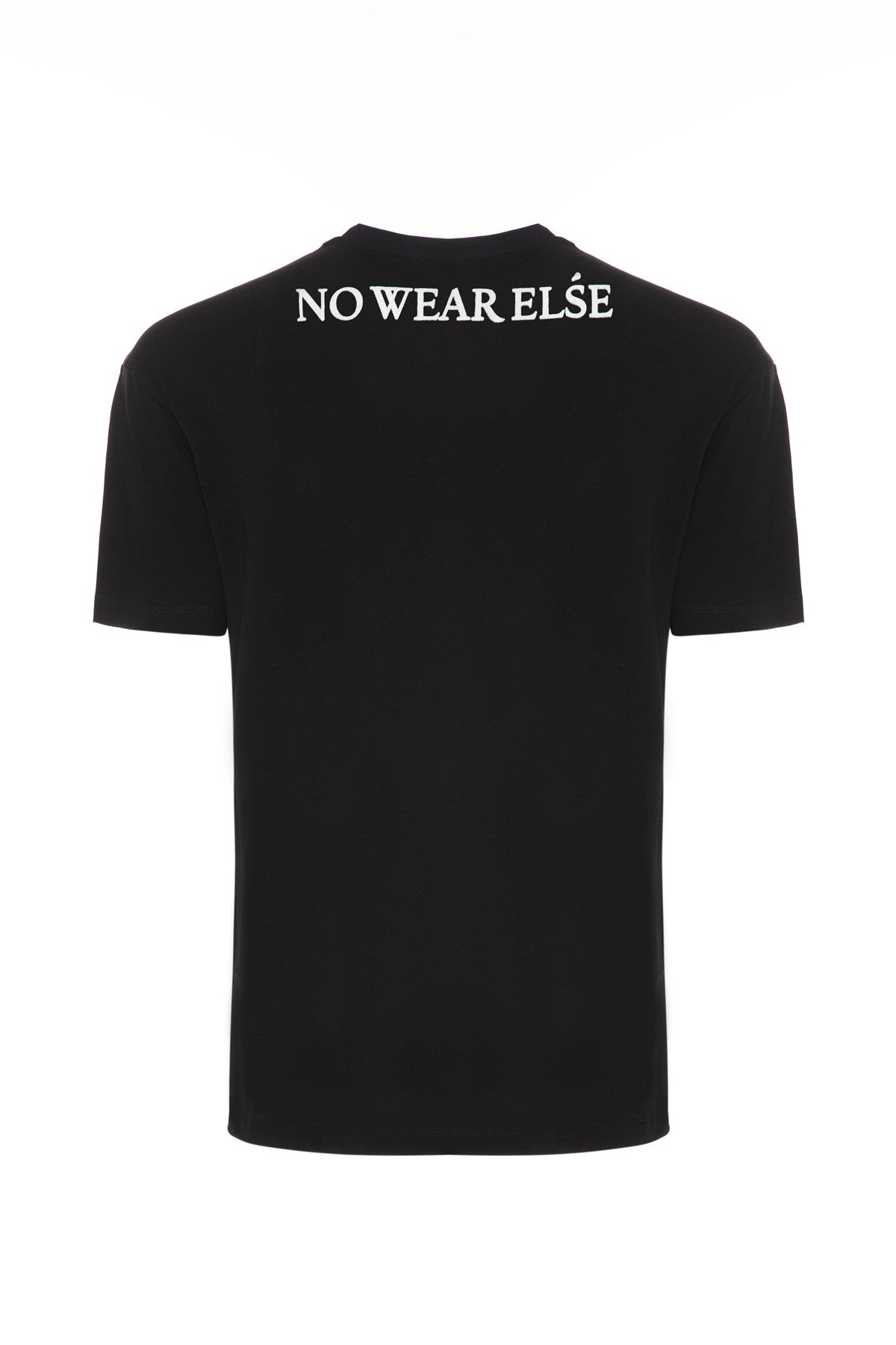 BLACK T-SHIRT WITH SSR A MAN OF STRUGGLE