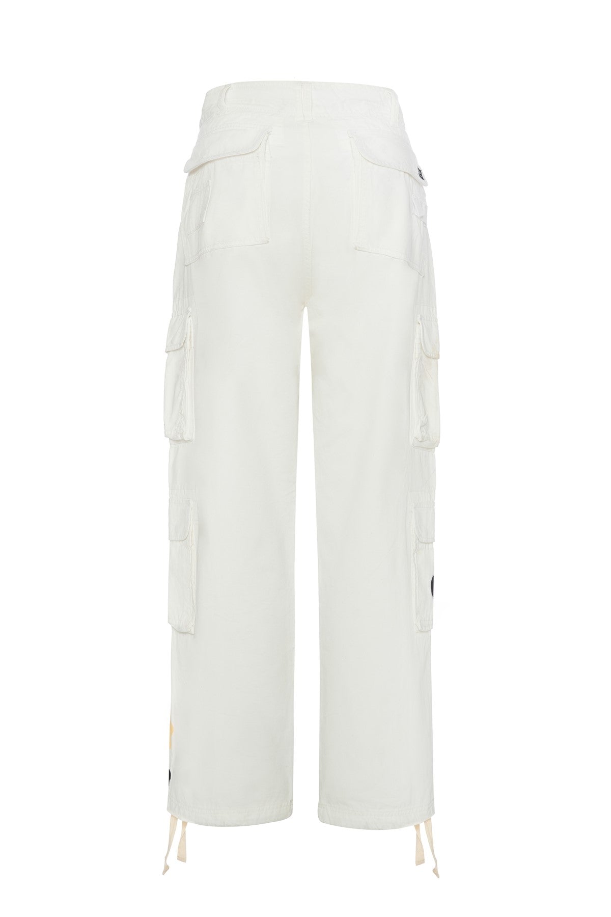 White Pant With Pattern